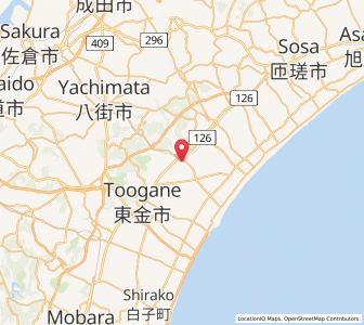 Map of Narutō, Chiba