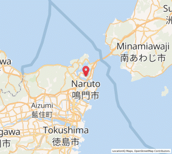 Map of Narutochō-mitsuishi, Tokushima