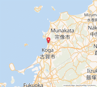 Map of Nishifukuma, Fukuoka