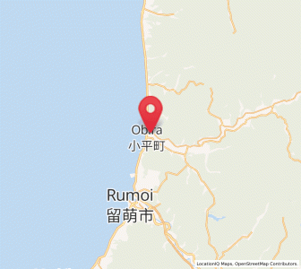 Map of Obirachō, Hokkaido