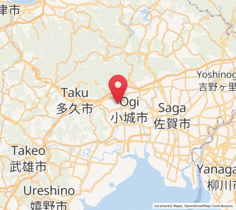 Map of Ogi, Saga