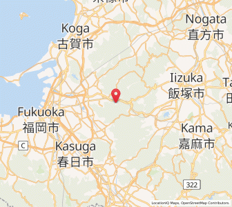 Map of Sasaguri, Fukuoka