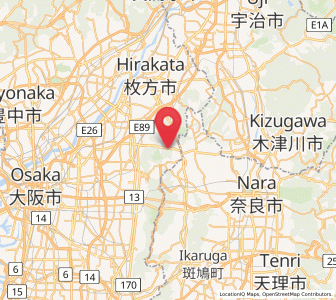 Map of Shijōnawate, Ōsaka