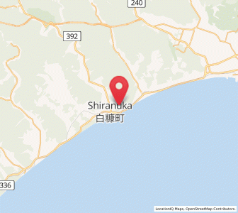 Map of Shiranuka, Hokkaido