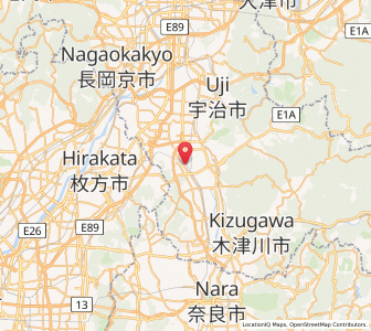 Map of Tanabe, Kyoto