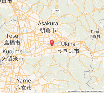 Map of Tanushimarumachi-toyoki, Fukuoka