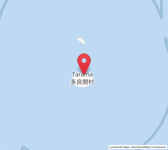Map of Tarama, Okinawa
