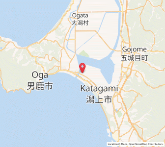 Map of Tennō, Akita