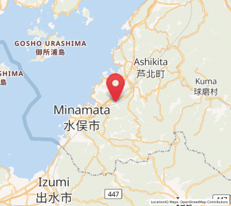 Map of Tsunagi, Kumamoto