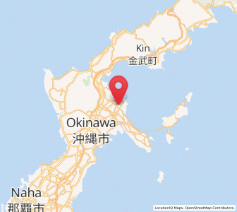 Map of Uruma, Okinawa