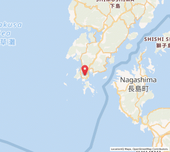 Map of Ushibukamachi, Kumamoto