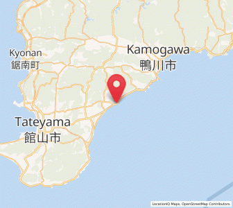 Map of Wada, Chiba