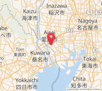 Map of Yatomi, Aichi