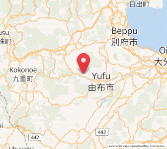 Map of Yufu, Oita