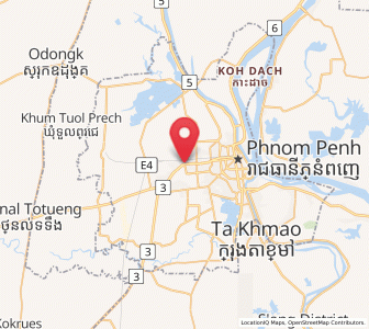 Map of Dangkao, Phnom Penh