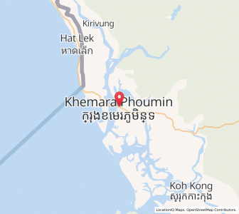 Map of Koh Kong