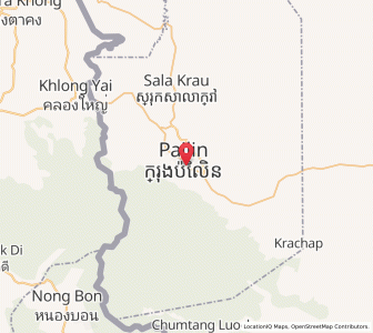 Map of Pailin