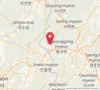 Map of Baekjeon, Gyeongsangnam-do