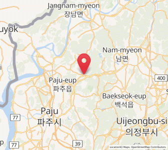 Map of Beobwon, Gyeonggi-do