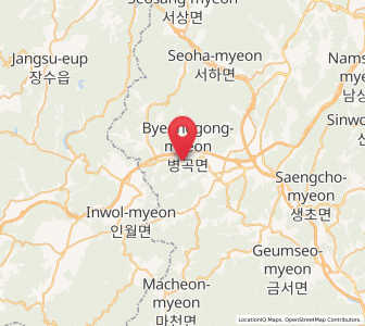 Map of Byeonggok, Gyeongsangnam-do