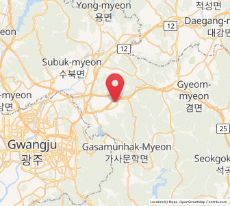 Map of Changpyeong, Jeollanam-do