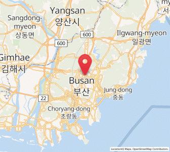Map of Dongnae, Busan