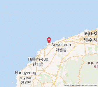 Map of Gaigeturi, Jeju-do