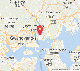 Map of Geumseong, Gyeongsangnam-do