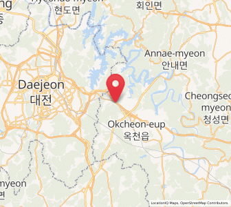 Map of Gunbuk, North Chungcheong