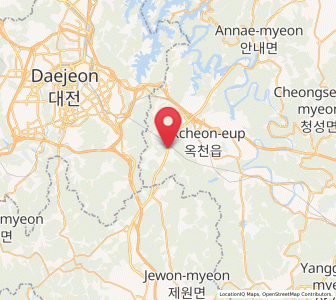 Map of Gunseo, North Chungcheong