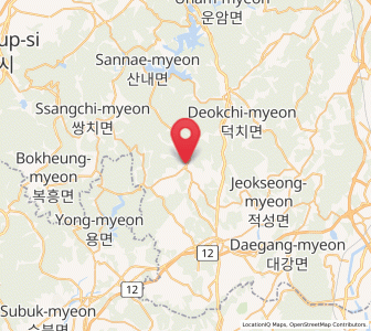 Map of Gurim, Jeollabuk-do