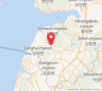 Map of Haeri, Jeollabuk-do