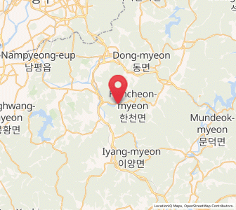 Map of Hancheolli, Jeollanam-do