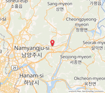 Map of Hwado, Gyeonggi-do