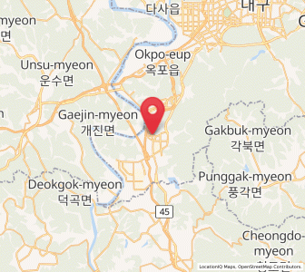 Map of Hyeonpung, Daegu