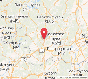 Map of Ingye, Jeollabuk-do
