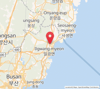 Map of Jangan, Busan