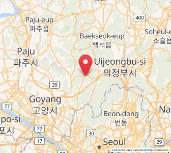Map of Jangheung, Gyeonggi-do