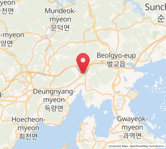 Map of Joseong, Jeollanam-do