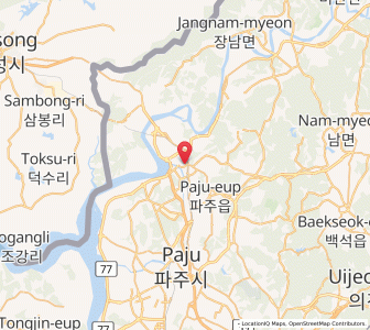 Map of Munsan, Gyeonggi-do