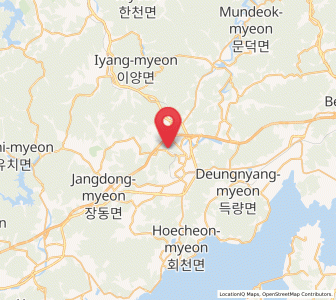 Map of Nodong, Jeollanam-do