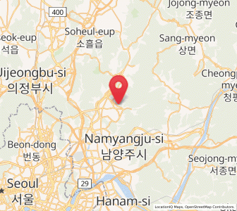 Map of Onam, Gyeonggi-do