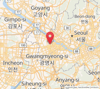 Map of Paripark, Seoul