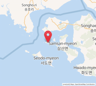 Map of Seogeom-ri, Incheon