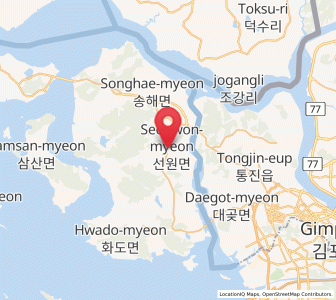Map of Seonwon, Incheon