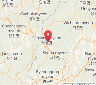 Map of Seosang, Gyeongsangnam-do