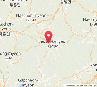 Map of Seoseok, Gangwon-do