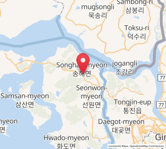 Map of Songhae, Incheon