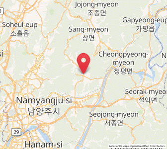 Map of Su-dong, Gyeonggi-do