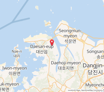 Map of Taesal-li, Chungcheongnam-do